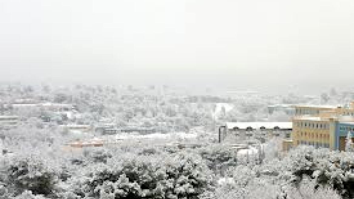 Έπεσαν τα πρώτα χιόνια στη Σόφια  