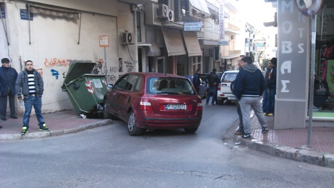 Οδηγός ετών 93 προκαλεί ατύχημα στο κέντρο της Λαμίας