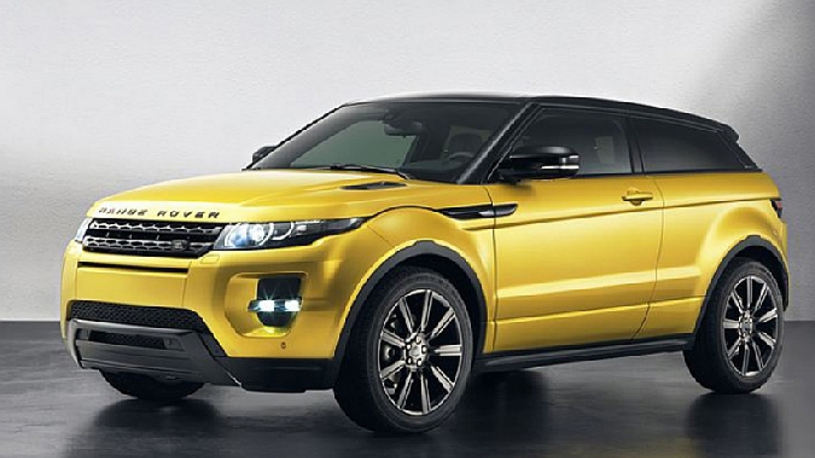 Το Range Rover Evoque Santorini!