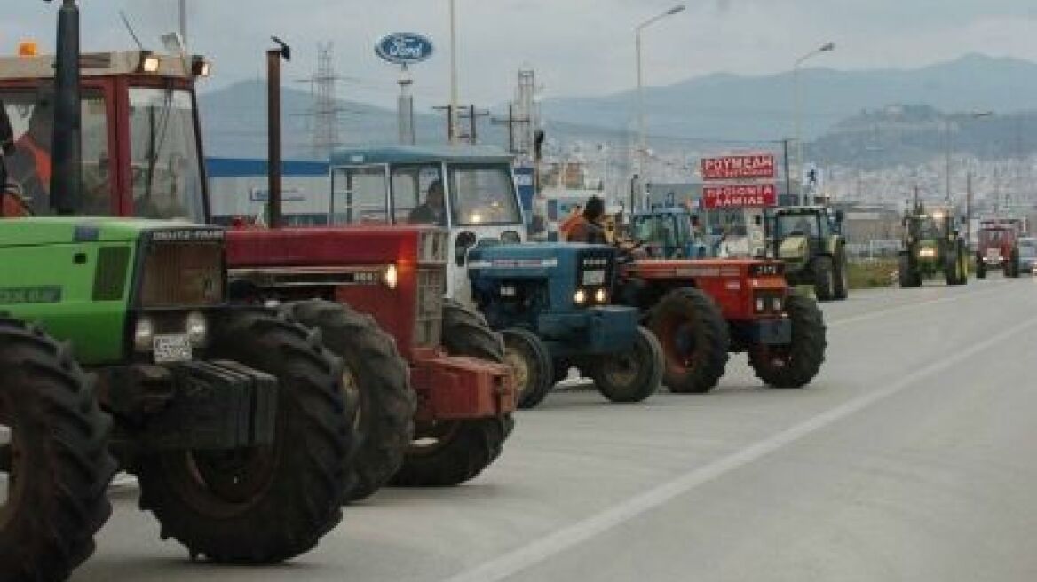 Στους δρόμους αύριο οι αγρότες της Θεσσαλίας 