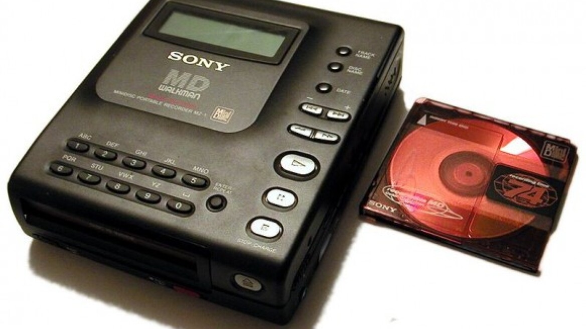 Η Sony σταματά την παραγωγή του Mini-Disc 