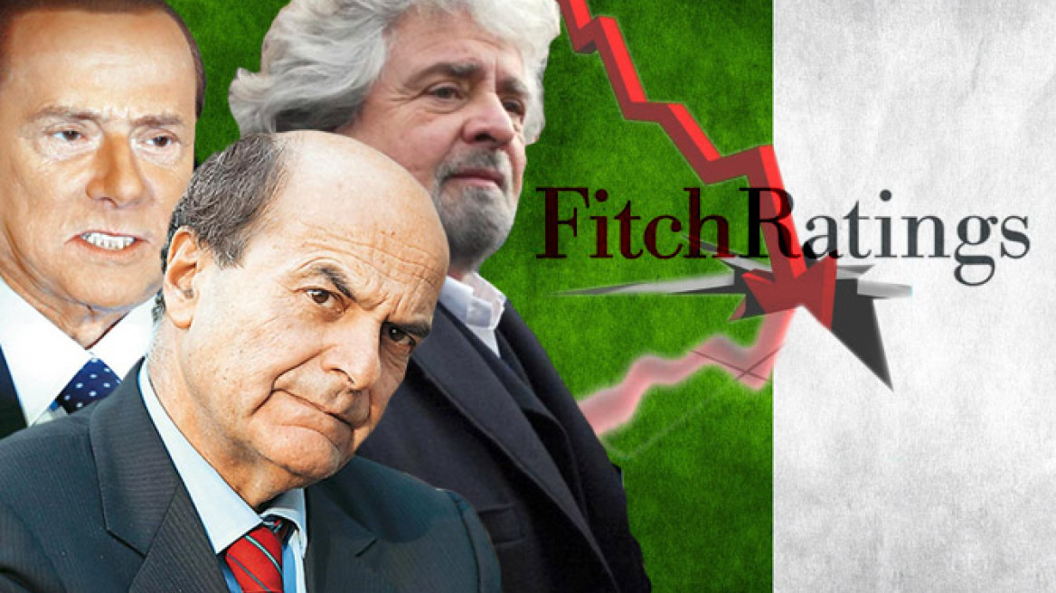 Νέο χτύπημα από την Fitch: Υποβάθμισε την Ιταλία