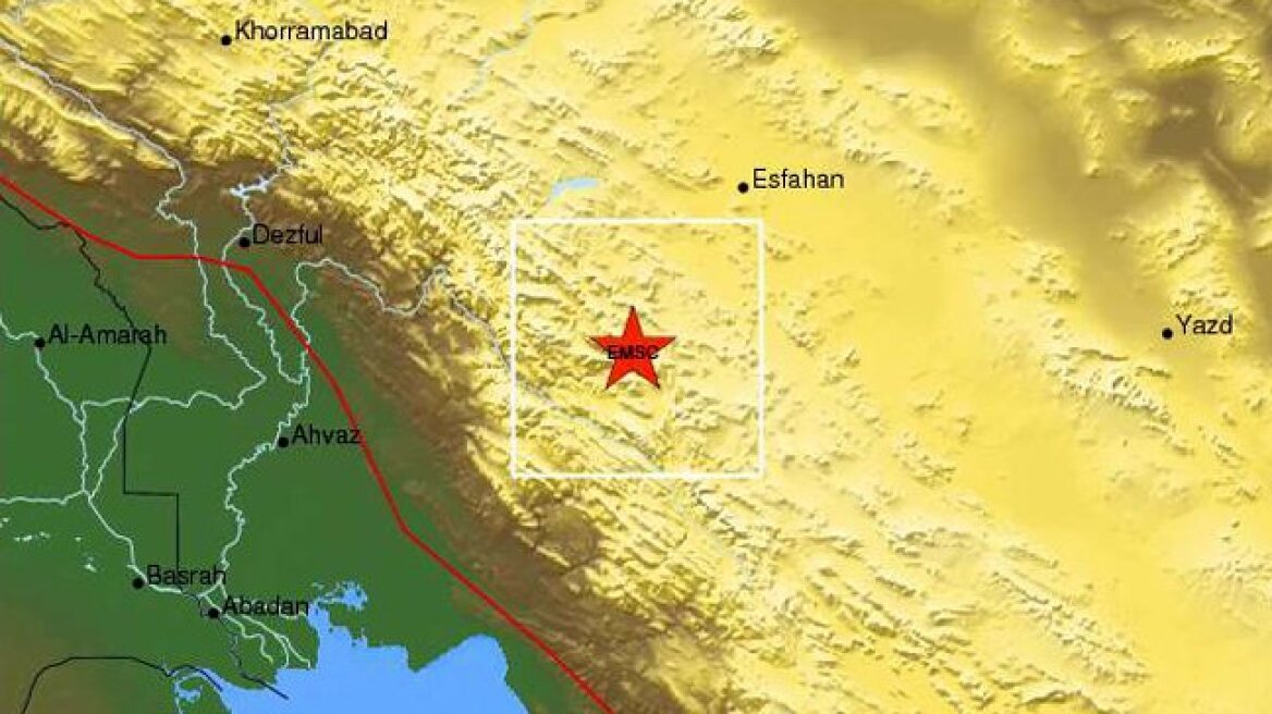 Σεισμός 5,2 Ρίχτερ στο Ιράν
