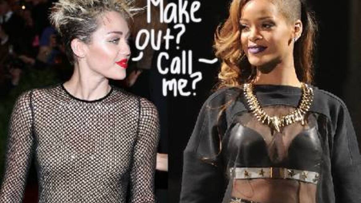 Rihanna- Miley Cyrus: Θέλει η μια την άλλη!