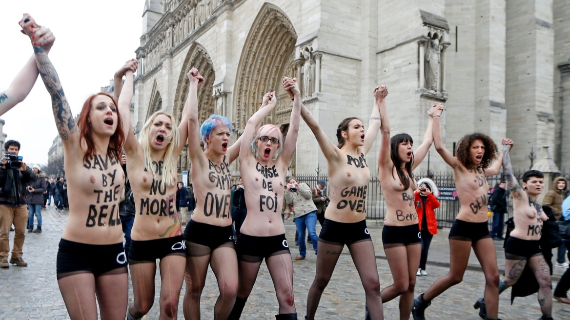 Άλλες τρεις ακτιβίστριες της Femen συνελήφθησαν στην Τυνησία