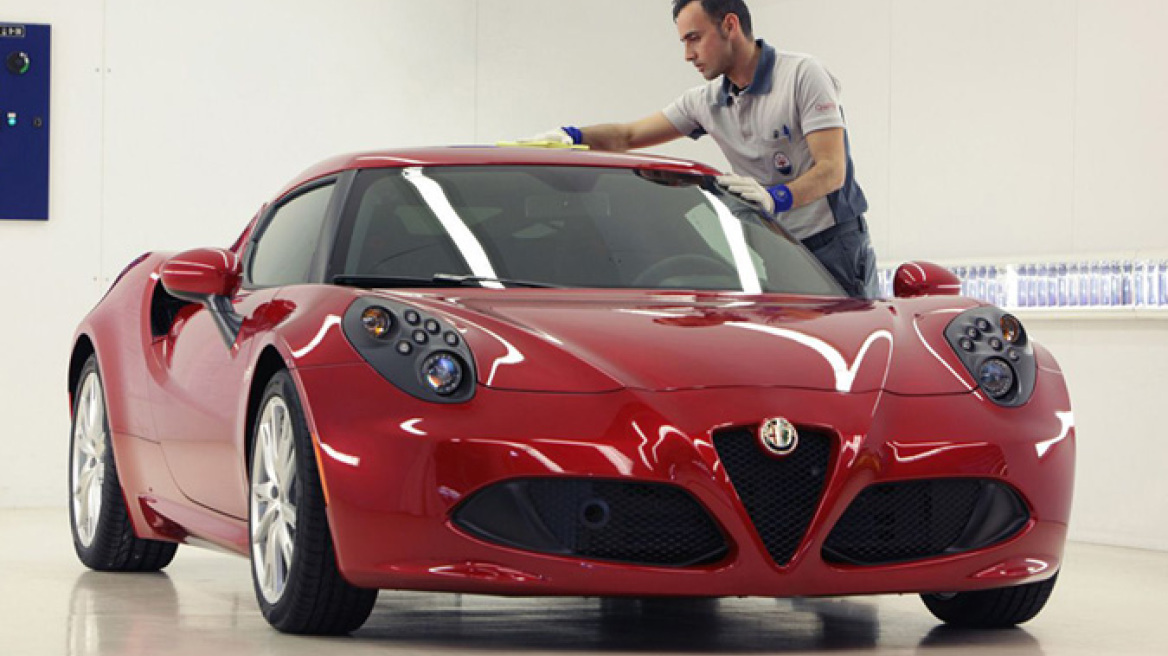 Άρχισε η παραγωγή της Alfa Romeo 4C