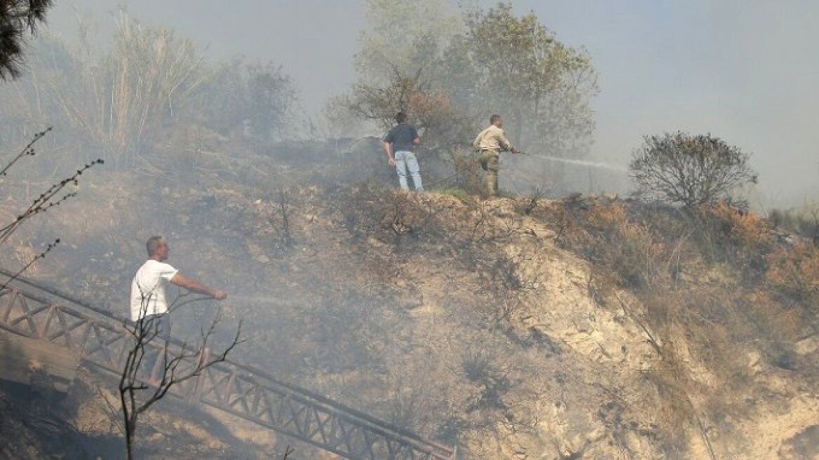 Συναγερμός από νέα φωτιά στις Βασιλειές Ηρακλείου