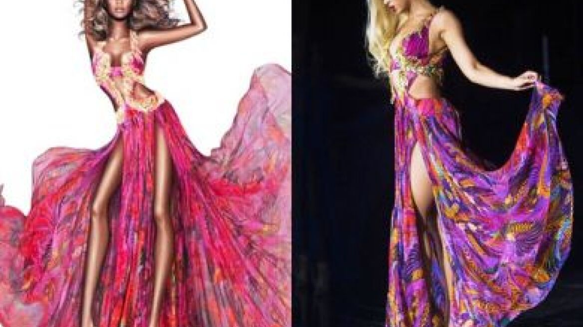 O Roberto Cavalli εξαφάνισε με photoshop τις καμπύλες της Beyonce!