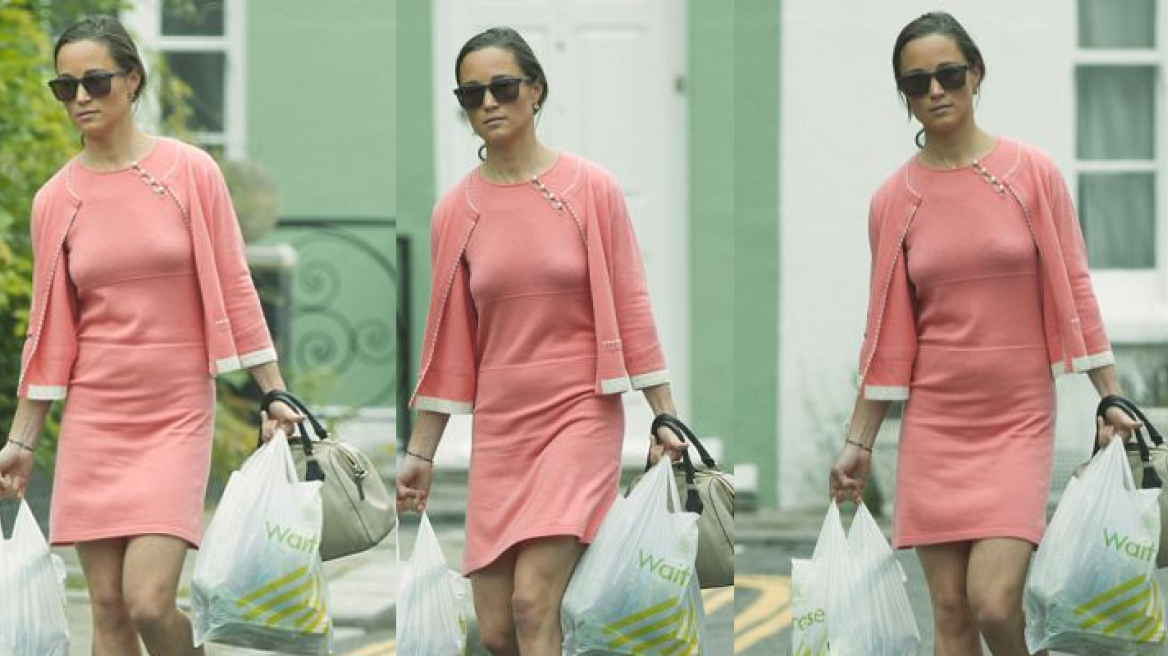 Η Pippa Middleton με τα ρούχα της «γιαγιάς»