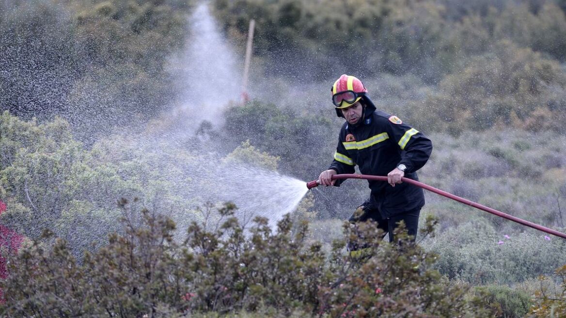 Σε εξέλιξη φωτιά στα Χανιά 