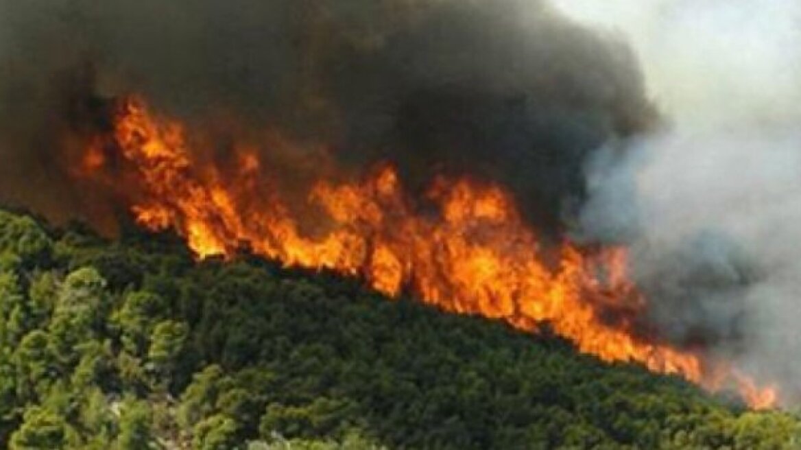 Υπό μερικό έλεγχο η πυρκαγιά στους Αγ. Θεοδώρους - Σε εξέλιξη στη Β. Κυνουρία