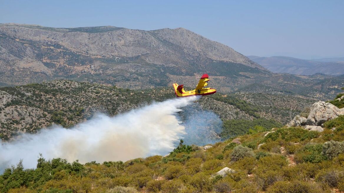 Σύλληψη για τη φωτιά στα Κύθηρα