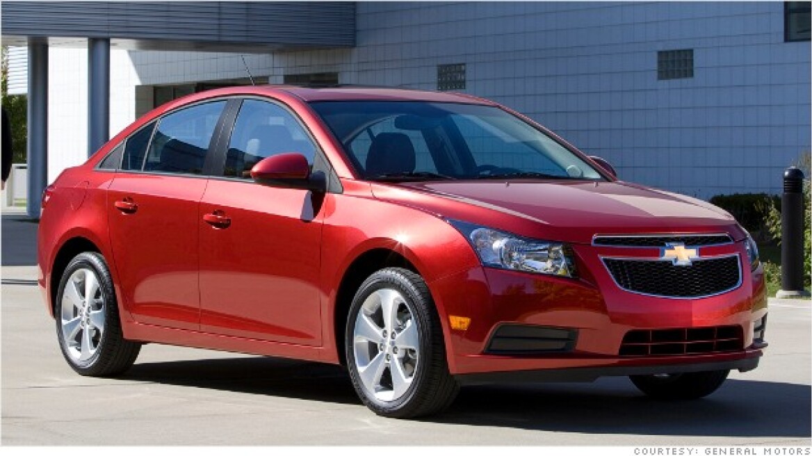 General Motors: Ανακαλεί 300.000 Chevrolet Cruze