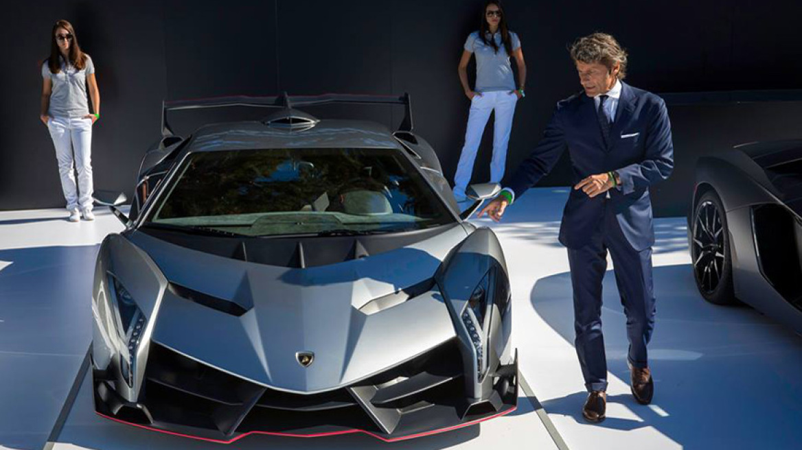 H Lamborghini που έκλεψε την παράσταση στην Καλιφόρνια