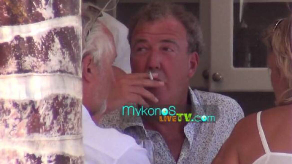 Στη Μύκονο ο παρουσιαστής του «Top Gear» Jeremy Clarkson 