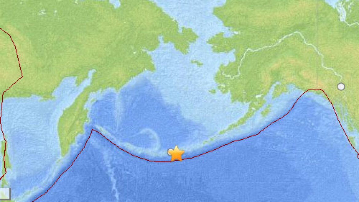 Σεισμός 7 Ρίχτερ σε θαλάσσια περιοχή της Αλάσκα 