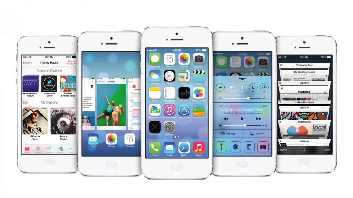 Διαθέσιμο το iOS 7 της Apple