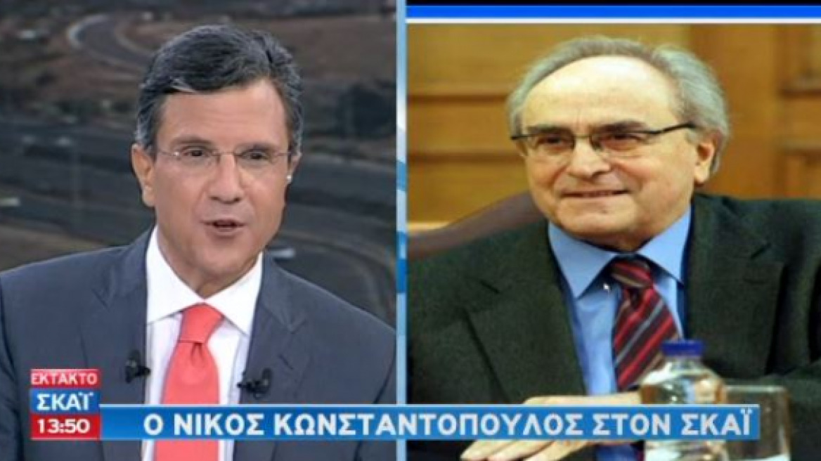 Κωνσταντόπουλος: Πρέπει να πάμε σε εκλογές