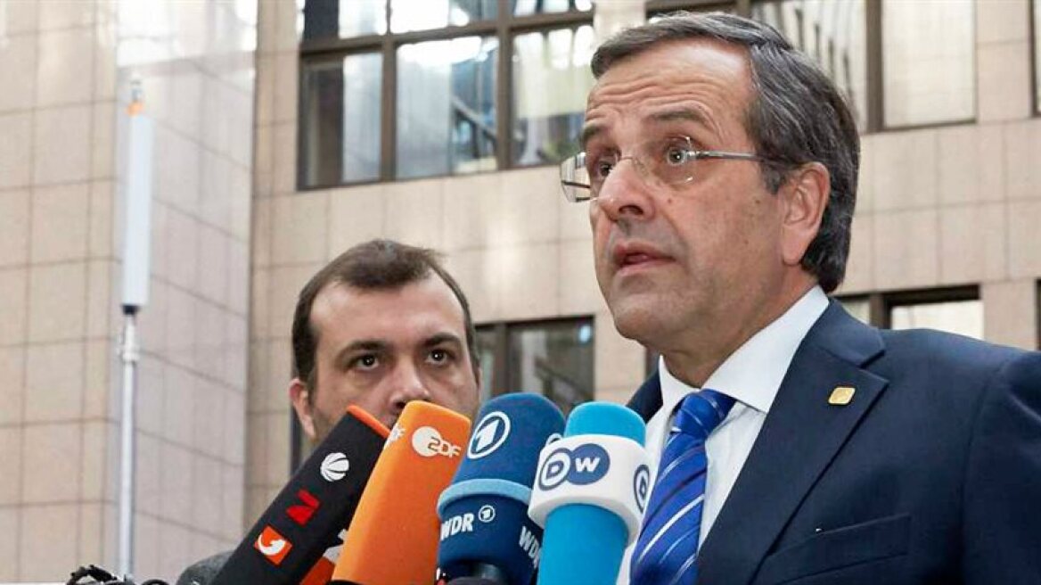 Samaras’ meeting with Merkel in Brussels