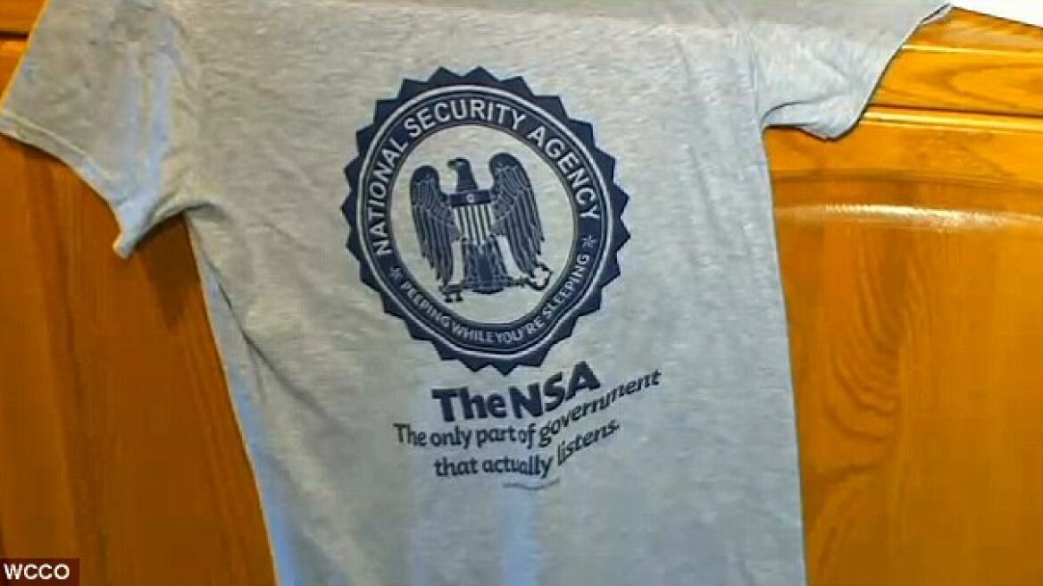 ΗΠΑ: Stop στην πώληση Τ-shirt βάζει η NSA 