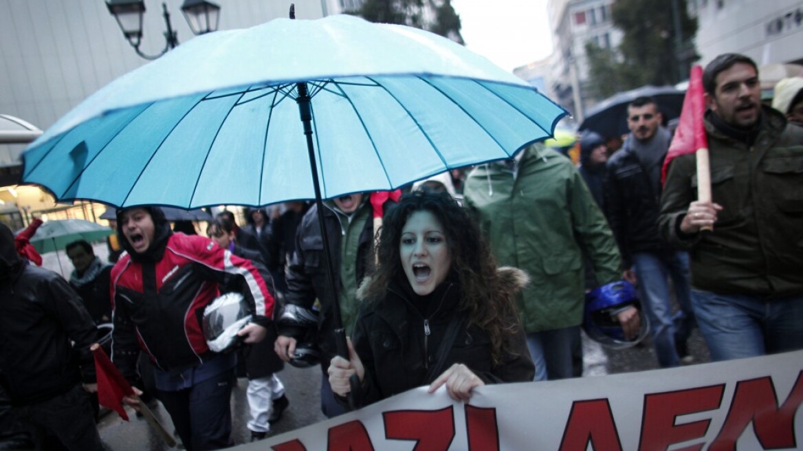 Μαθήματα συνδικαλισμού και... διαδηλώσεων από τη ΓΣΕΕ