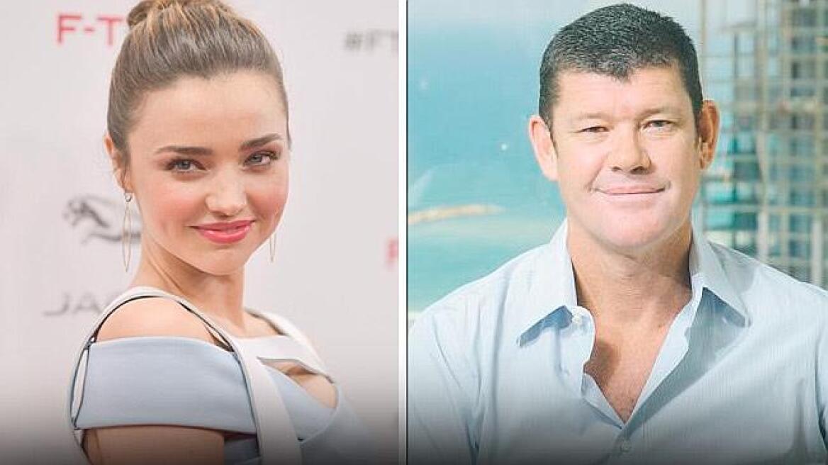 Miranda Kerr: Ζευγάρι με τον δισεκατομμυριούχο James Packer