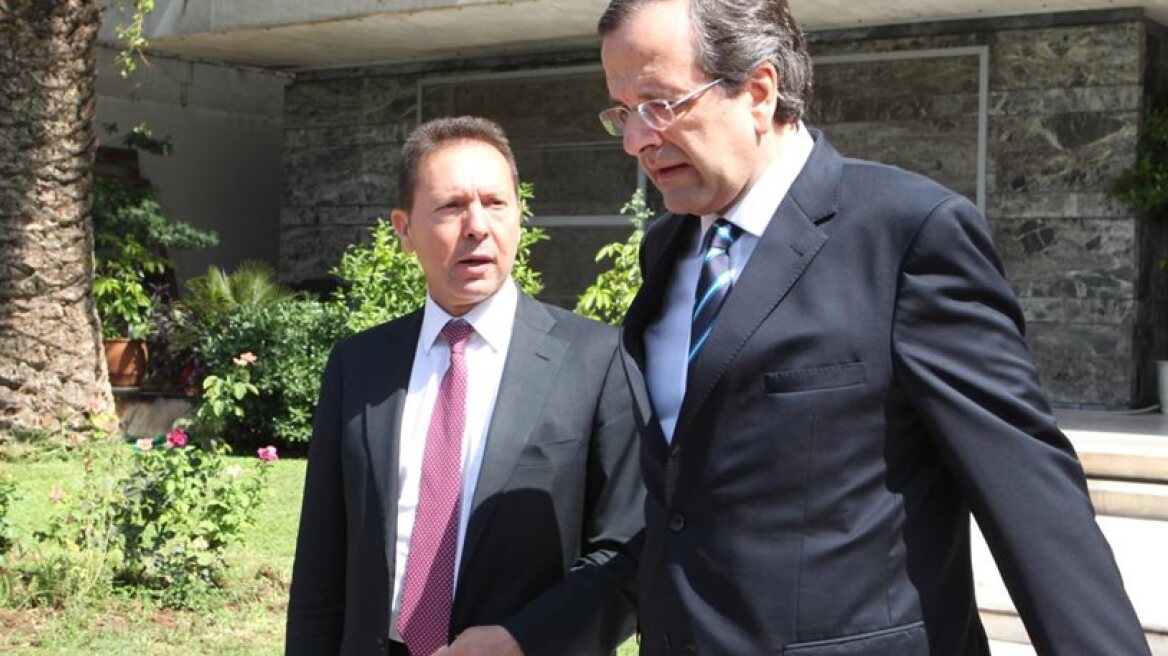 Samaras and Stournaras meet with European partners in Brussels