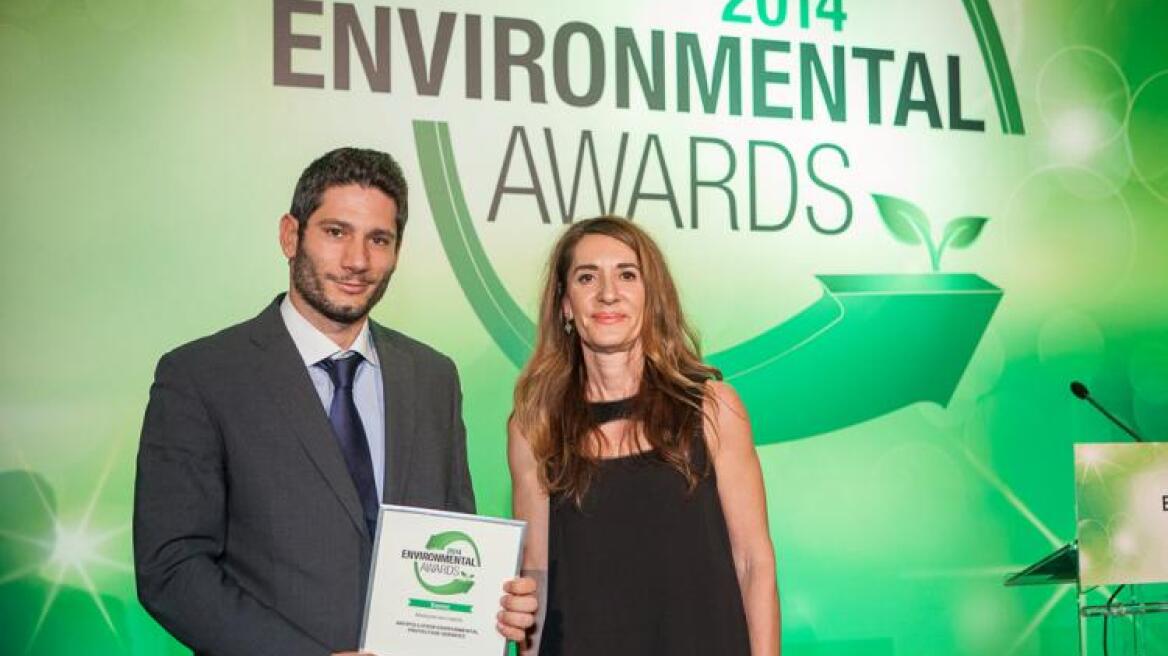 Με το «Environmental Awards 2014» βραβεύτηκε η εταιρεία Antipollution