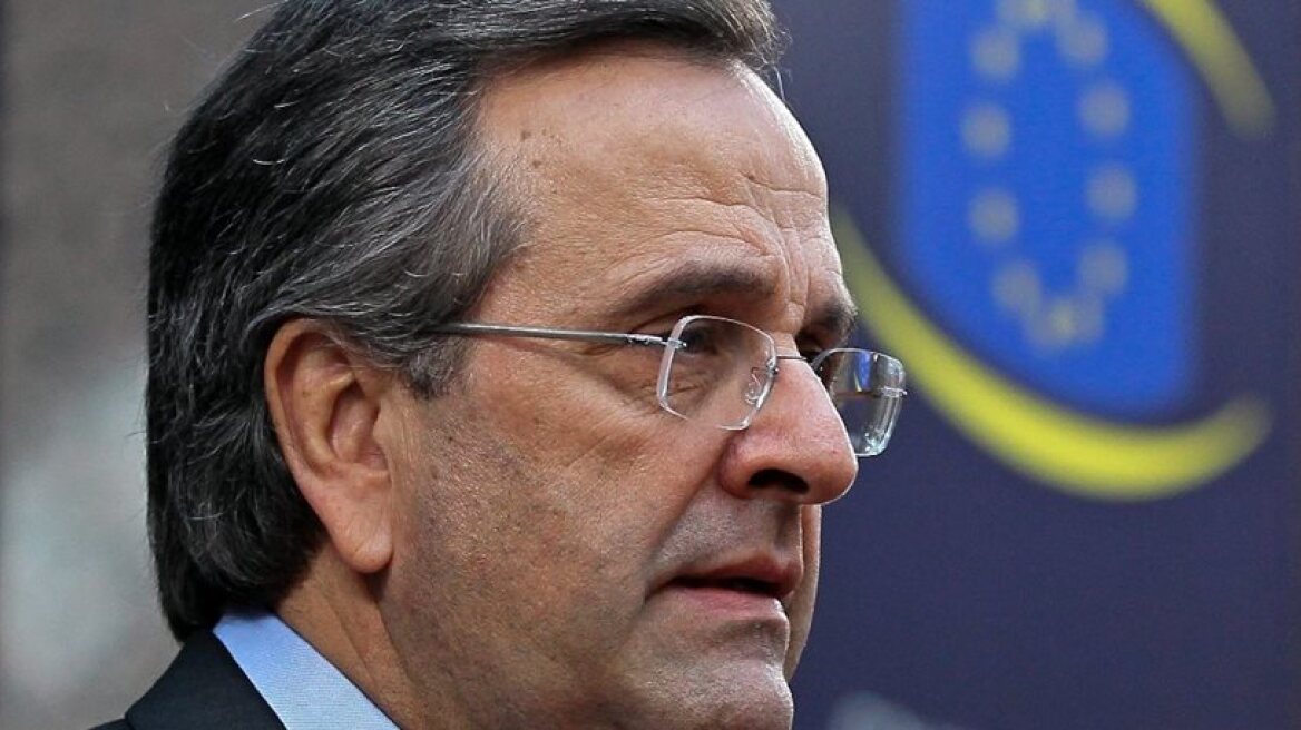 Samaras in Brussels for the Summit