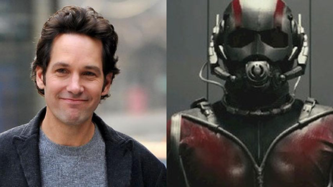 Ο Πολ Ραντ θα είναι ο «Ant-Man» στη νέα υπερταινία της Marvel