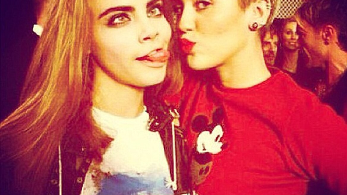 Miley Cyrus - Cara Delevingne: Προκαλούν ξανά! 