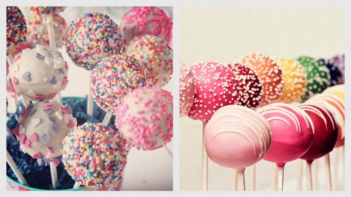 Cake Pops: Η νέα μόδα για μπισκοτένια γλειφιτζούρια!