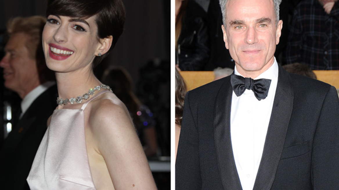 Anne Hathaway και Daniel Day-Lewis: Στη σκηνή των φετινών Όσκαρ