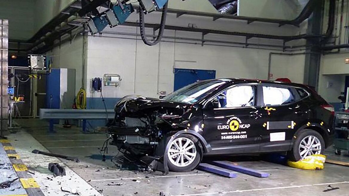 Video: Crash test στο νέο Nissan Qashqai 