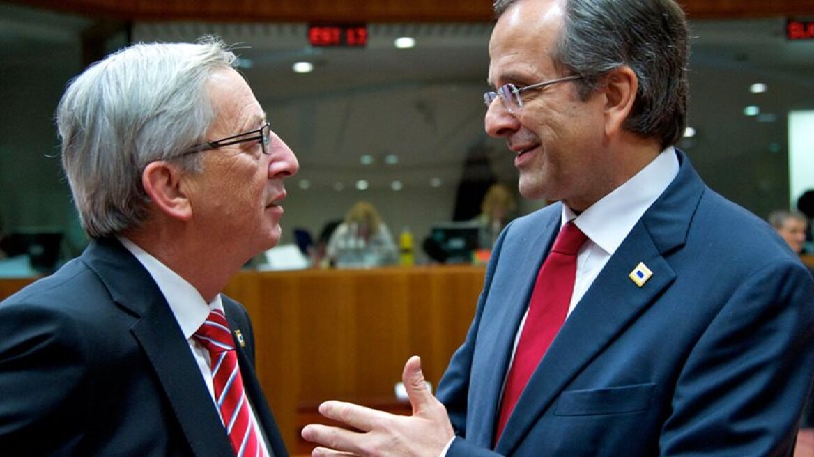 Samaras supports Juncker for the presidency of the European Commission           