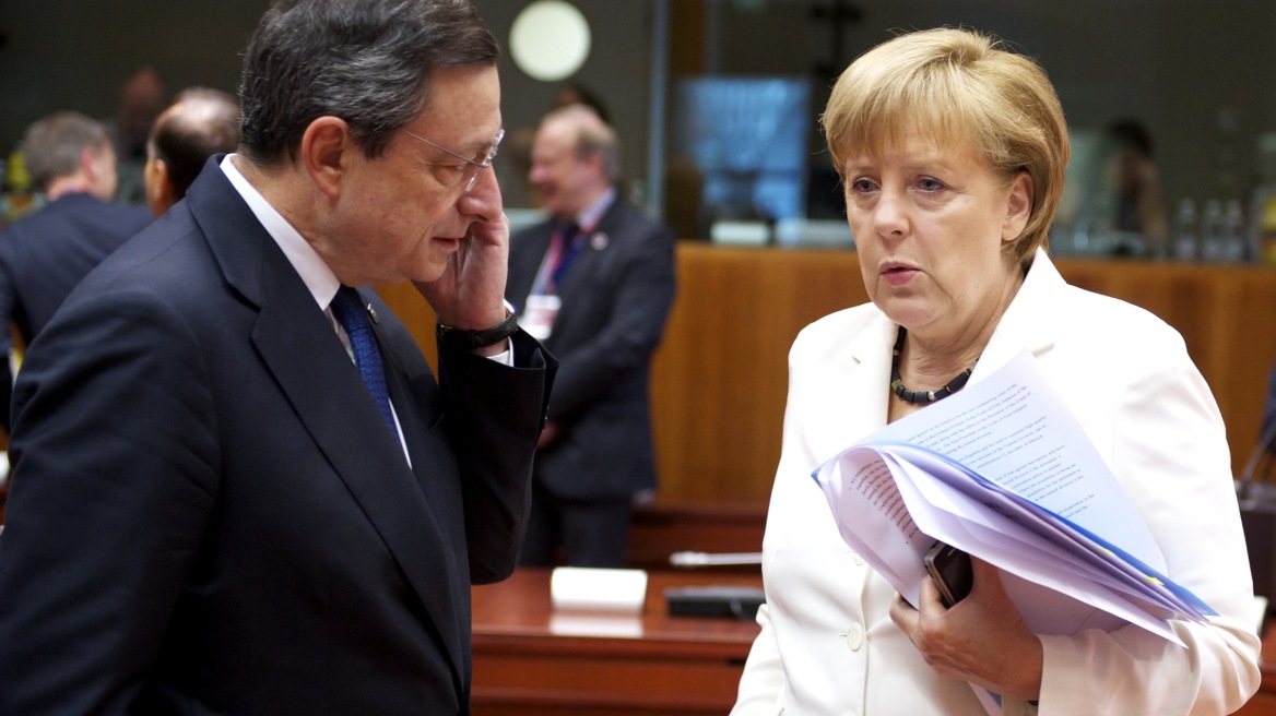 Greece and banks at the heart of Merkel - Draghi meeting