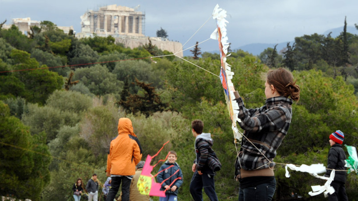 Χαρταετός με... βροχές και καταιγίδες