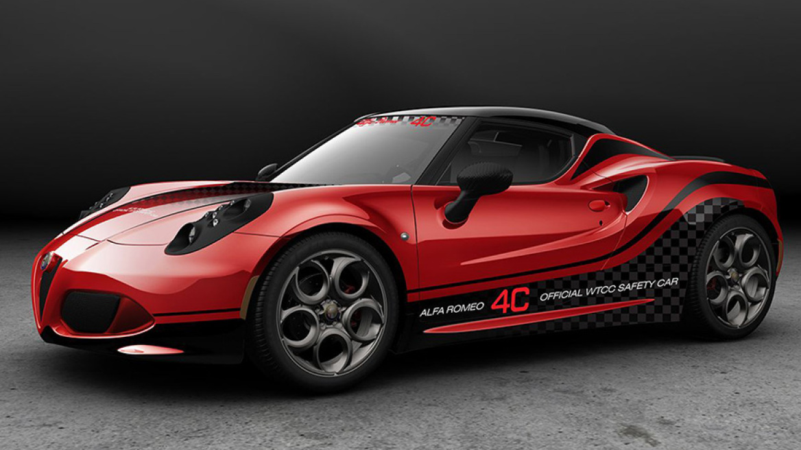 Η Alfa 4C το νέο αυτοκίνητο ασφαλείας στο WTCC