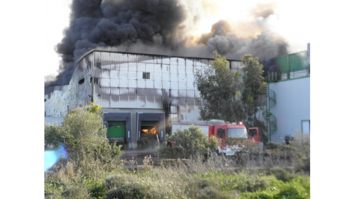 Ρέθυμνο: Σε ύφεση η πυρκαγιά στην Creta Farms