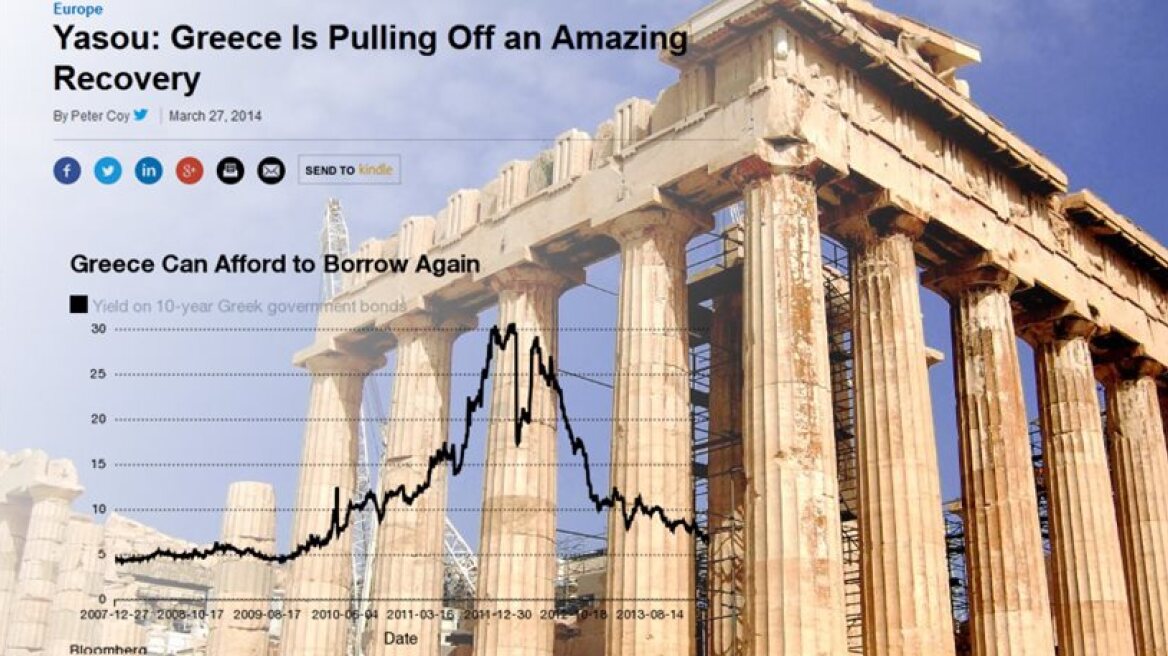 Yasou: Greece is pulling off an amazing recovery  