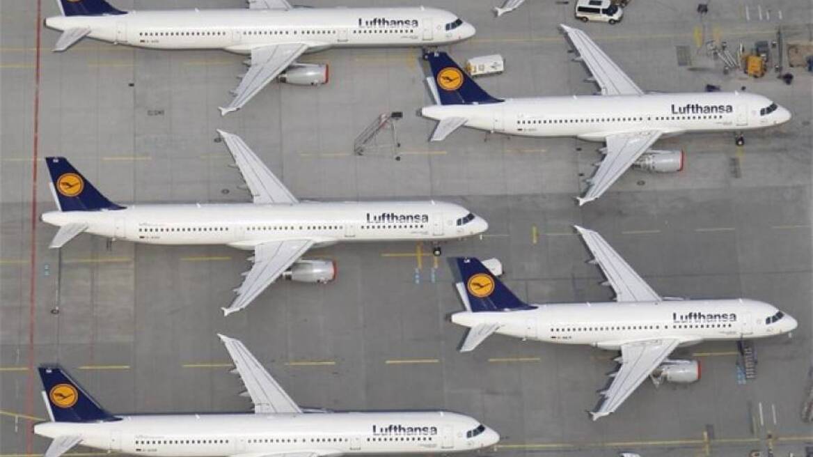 Lufthansa: Ακυρώνει 3.800 πτήσεις λόγω τριήμερης απεργίας