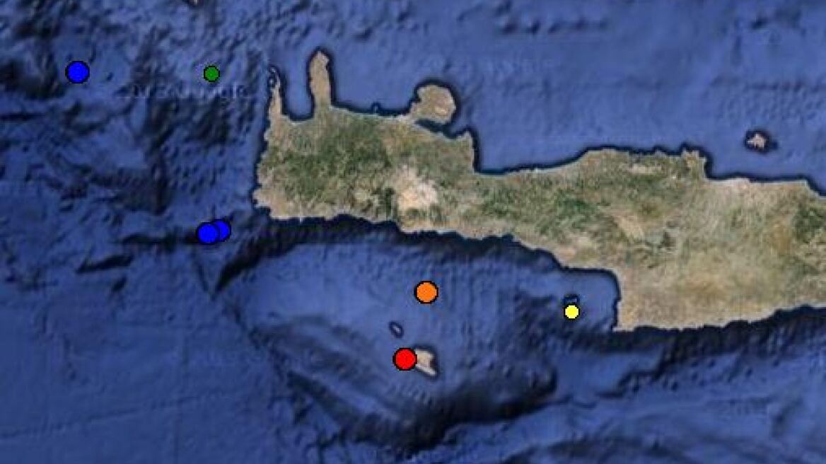 Σεισμός 3,6 Ρίχτερ στη Γαύδο