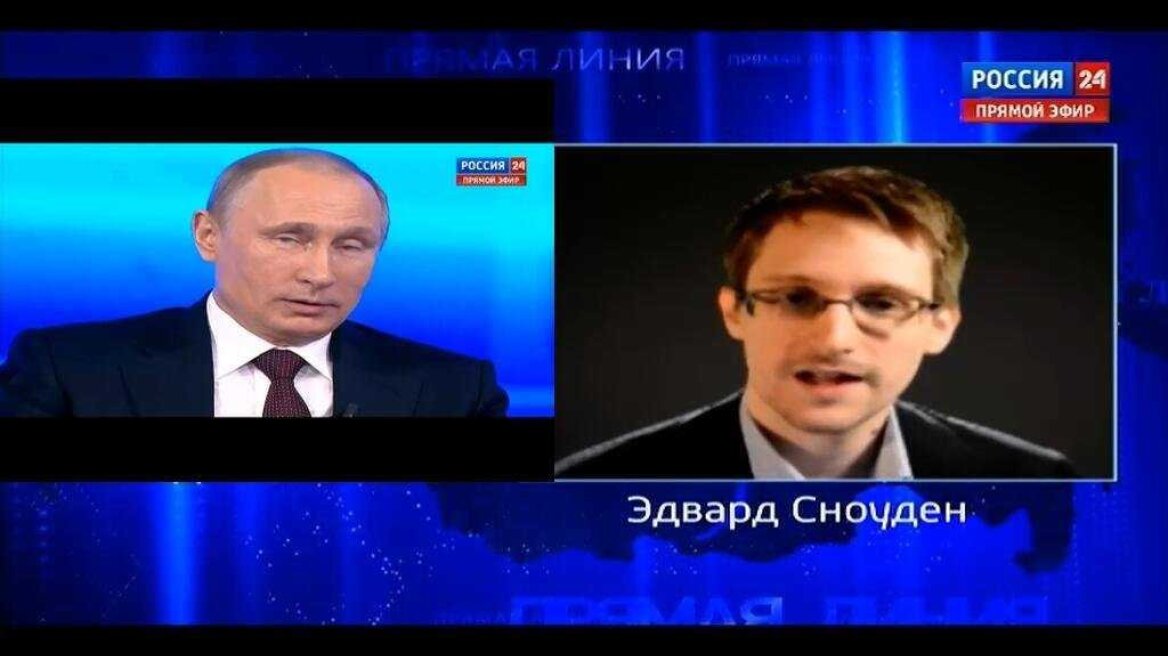 Πούτιν προς Σνόουντεν: Σου μιλάω σαν πρώην πράκτορας... 