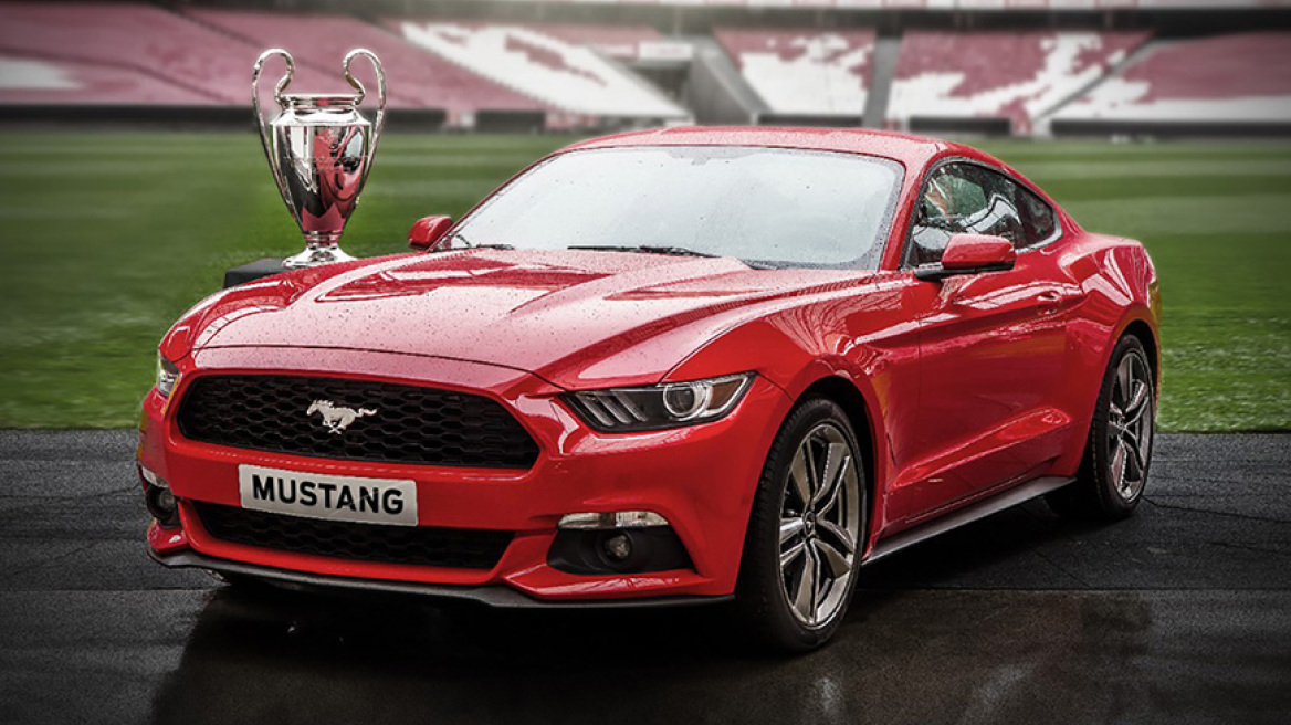 H νέα Mustang κλέβει λίγη λάμψη από τον... Ρονάλντο