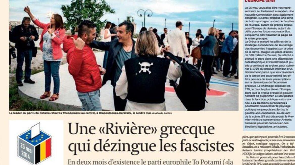 L' Echo: «Το Ποτάμι» θα βγάλει νοκ άουτ την Χρυσή Αυγή