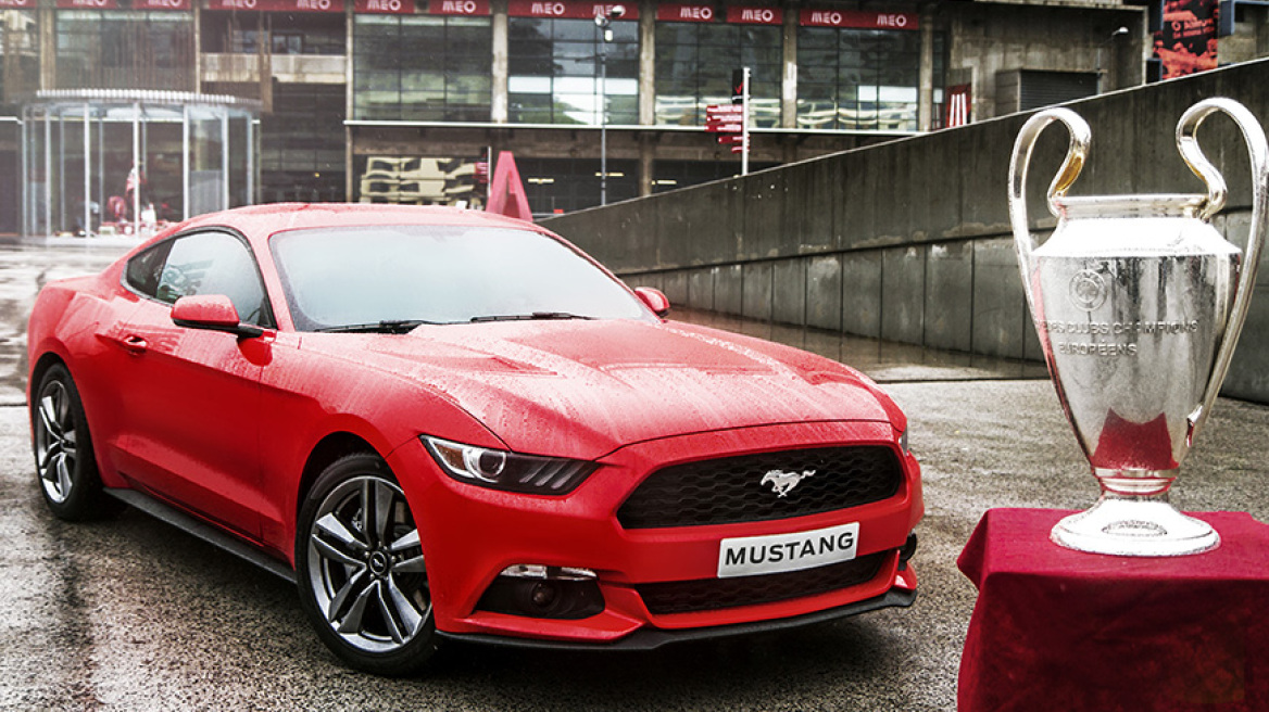 Τελικός Champions League με τη νέα Mustang