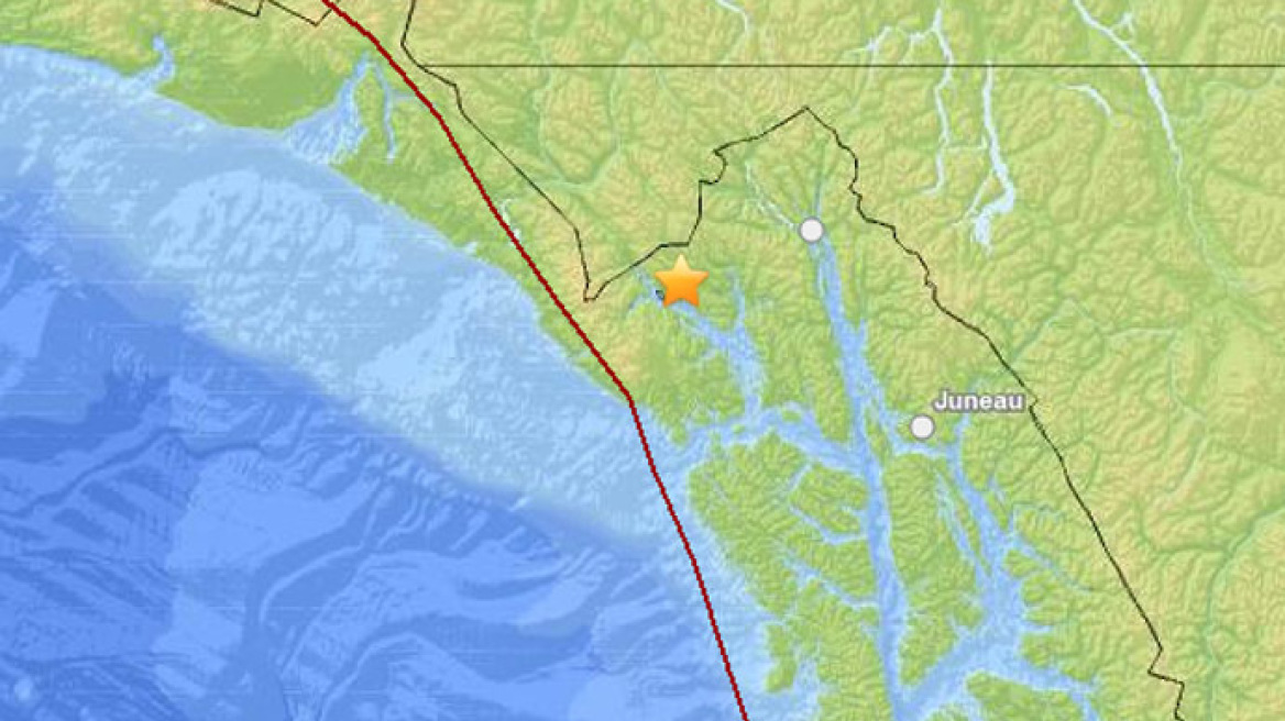 Σεισμική δόνηση 5,8 Ρίχτερ στην Αλάσκα