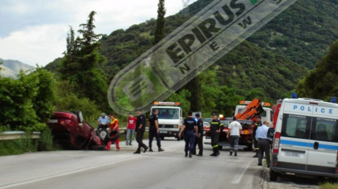 Δείτε τρομακτικό τροχαίο με τρεις τραυματίες στα Ιωάννινα