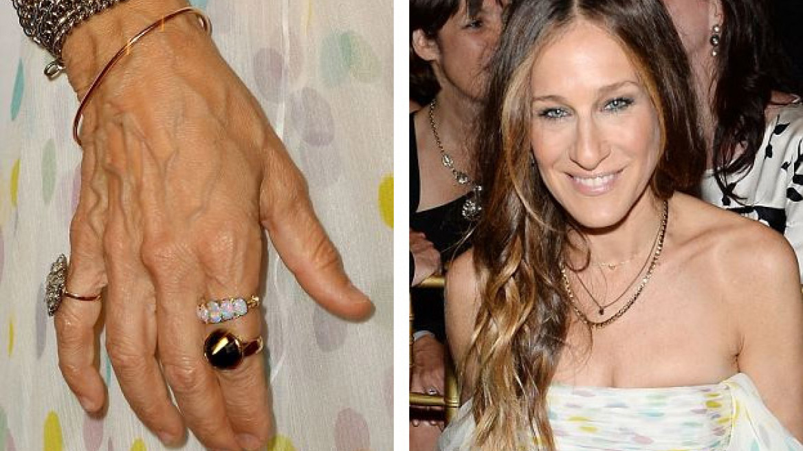 Το γερασμένο χέρι της Sara Jessica Parker