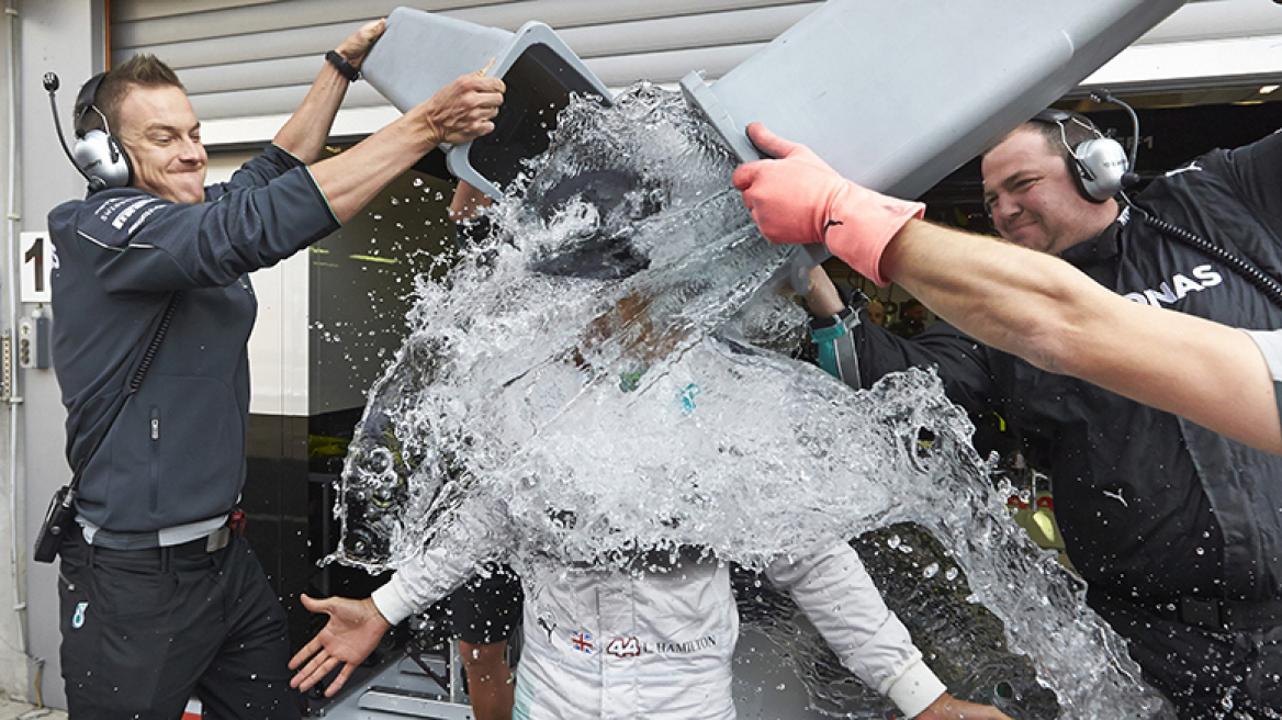 Ice Bucket Challenge στο Σπα!